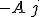 -A\,j